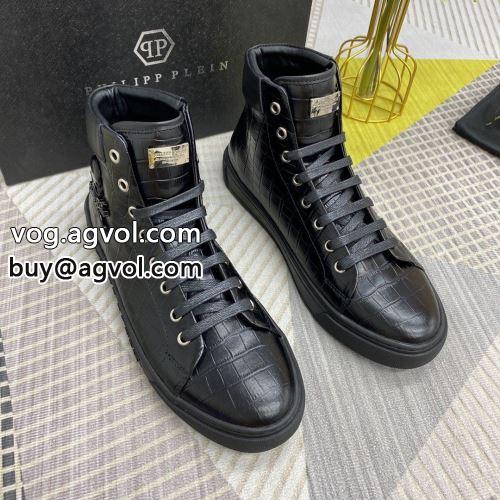お買得 フィリッププレイン PHILIPP PLEIN ハイトップシューズ フィリッププレインブランドスーパーコピー 靴 2022 メンズ カジュアル スニーカー