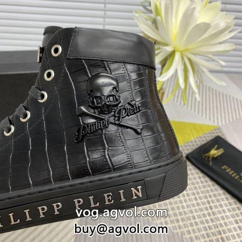 お買得 フィリッププレイン PHILIPP PLEIN ハイトップシューズ フィリッププレインブランドスーパーコピー 靴 2022 メンズ カジュアル スニーカー
