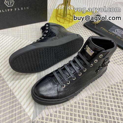 お買得 フィリッププレイン PHILIPP PLEIN ハイトップシューズ フィリッププレインブランドスーパーコピー 靴 2022 メンズ カジュアル スニーカー
