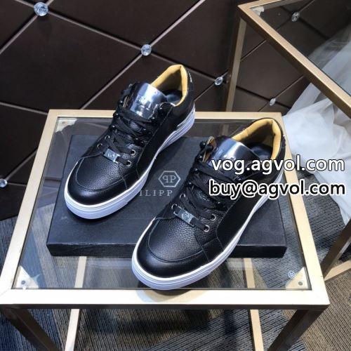 フィリッププレイン PHILIPP PLEIN 2022 フラットシューズ スニーカー ◆モデル愛用◆ PHILIPP PLEINブランド 偽物 通販 2色可選