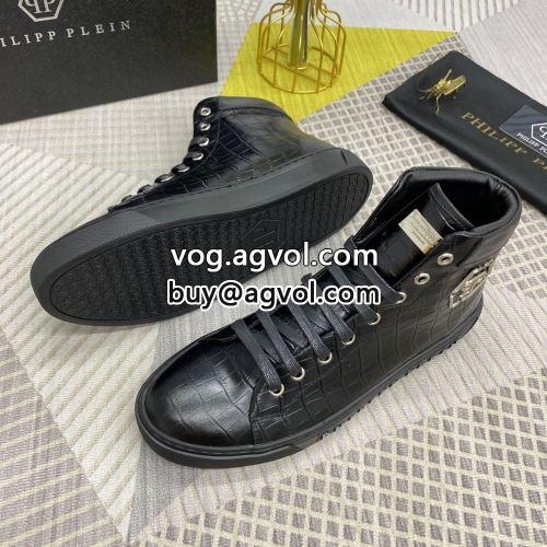 PHILIPP PLEIN偽物ブランド 脱げない 履きやすい 軽量スニーカー 存在感◎ フィリッププレイン PHILIPP PLEIN 2022 ハイトップシューズ