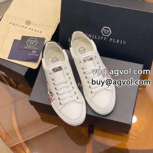 フィリッププレイン PHILIPP PLEIN フラットシューズ スニーカー 高級感溢れるデザイン PHILIPP PLEINブランドコピー 2022年春夏ニューモデル
