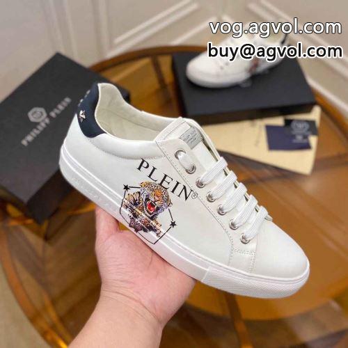 上質 大人気！ フィリッププレインブランド コピー PHILIPP PLEIN 2022 フラットシューズ スニーカー ストリートスタイルの主役として存在感を発揮します
