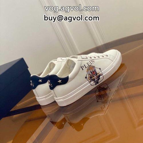 上質 大人気！ フィリッププレインブランド コピー PHILIPP PLEIN 2022 フラットシューズ スニーカー ストリートスタイルの主役として存在感を発揮します