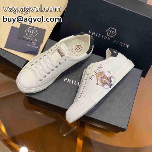 上質 大人気！ フィリッププレインブランド コピー PHILIPP PLEIN 2022 フラットシューズ スニーカー ストリートスタイルの主役として存在感を発揮します