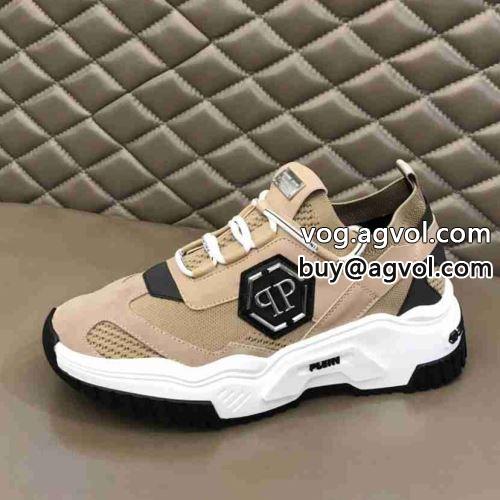 2022 スニーカー 高級感を引き立てる PHILIPP PLEIN フィリッププレイン偽物ブランド アウトソールには耐摩耗性のある頑丈なラバー素材を使用しています 3色可選