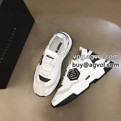 2022 スニーカー 高級感を引き立てる PHILIPP PLEIN フィリッププレイン偽物ブランド アウトソールには耐摩耗性のある頑丈なラバー素材を使用しています 3色可選