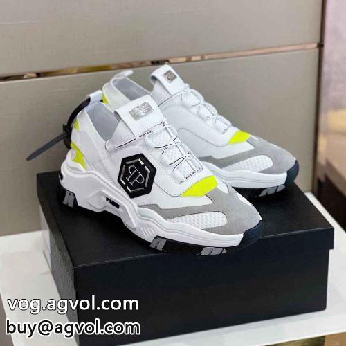 落ち着いた感覚 フィリッププレイン PHILIPP PLEIN スニーカー コピー 流行や季節に拘らないデザイン2022 靴 7色可選