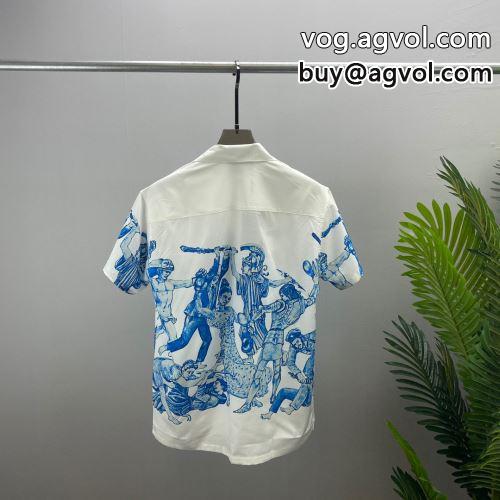 PRADAコピー 2022 半袖シャツ 優しい色合い 大人気☆NEW!! プラダコピー 魅力的
