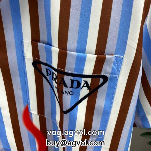 大人気☆NEW!プラダコピー 2022 PRADAコピー 半袖シャツ 個性派