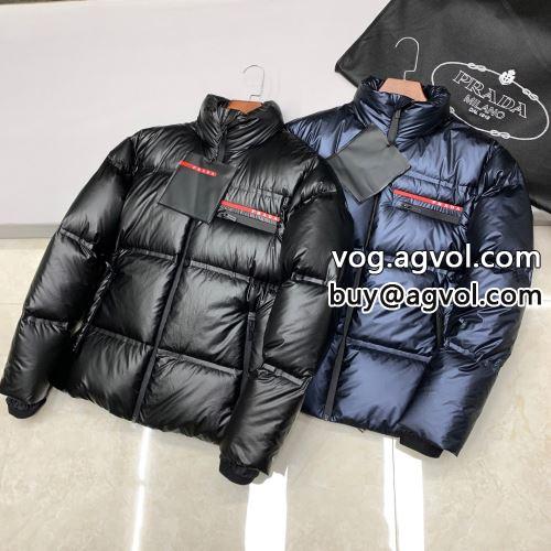 2色可選 大人っぼい 2022 プラダコピー 超レア  PRADAコピー 撥水性がある ダウンジャケット