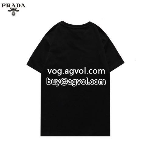 PRADAコピー 2022 完売品 半袖Tシャツ プラダコピー  大人気☆NEW! 2色可選-3