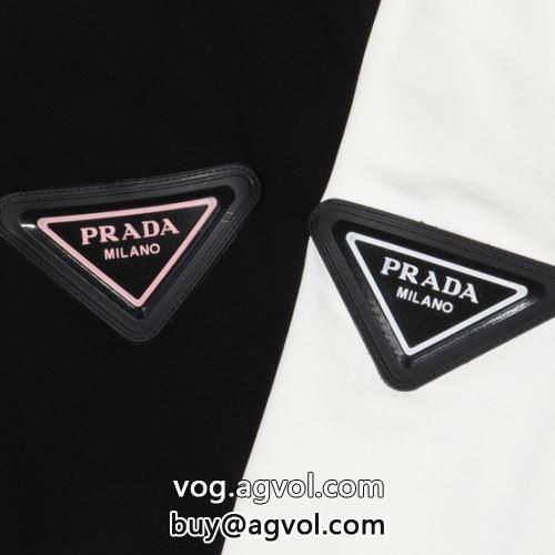 PRADAコピー 2022 完売品 半袖Tシャツ プラダコピー  大人気☆NEW! 2色可選-4