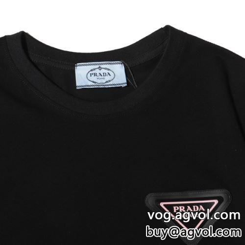PRADAコピー 2022 完売品 半袖Tシャツ プラダコピー  大人気☆NEW! 2色可選-5