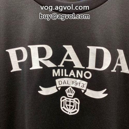 PRADAコピー 使い勝手抜群 プラダコピー  カッコいい印象を付ける 2022 半袖Tシャツ 2色可選-5