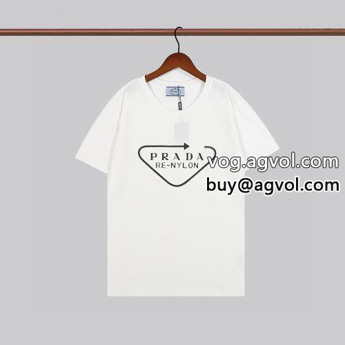 プレゼントに 2022 超人気美品◆ 半袖Tシャツ プラダコピー PRADAコピー 3色可選-2
