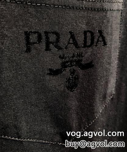 プラダコピー 快適な着心地 2色可選 PRADAコピー 高品質 2022 半袖Tシャツ-4