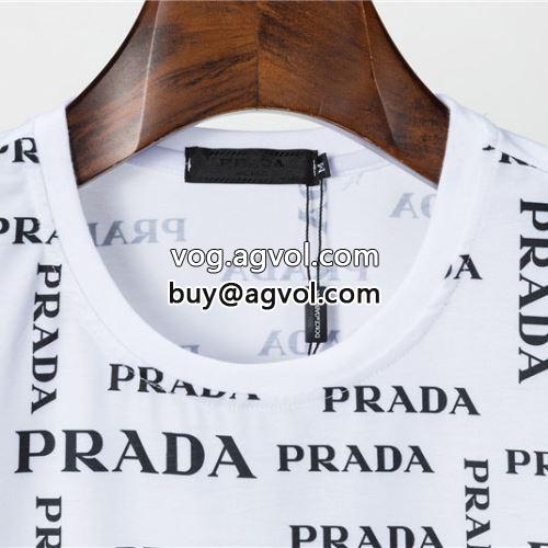 プラダコピー 落ち着いた感覚 上下セット 2022 半袖Tシャツ 2色可選 PRADAコピー-4