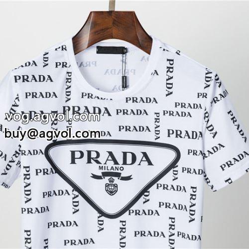 プラダコピー 落ち着いた感覚 上下セット 2022 半袖Tシャツ 2色可選 PRADAコピー-5