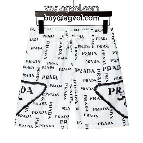プラダコピー 落ち着いた感覚 上下セット 2022 半袖Tシャツ 2色可選 PRADAコピー-6