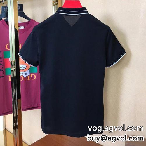 ラダコピー 半袖Tシャツ  PRADAコピー 2色可選 プ 2022 大人気☆NEW 収縮性のある-3