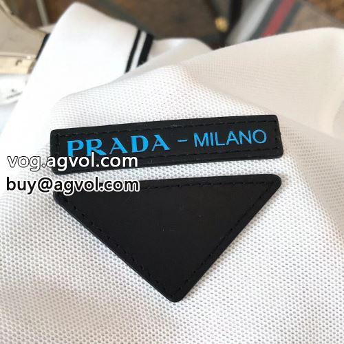 ラダコピー 半袖Tシャツ  PRADAコピー 2色可選 プ 2022 大人気☆NEW 収縮性のある-5