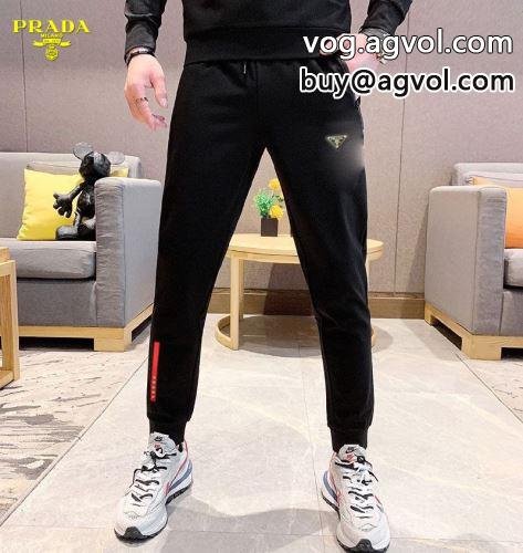 程よい光沢感がある  上下セット プルオーバーパーカー  2色可選 2022 プラダコピー PRADAコピー-3