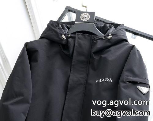 PRADAコピー 2022 2色可選 プラダコピー ブルゾン 人気激売れ 防風性に優れ-4