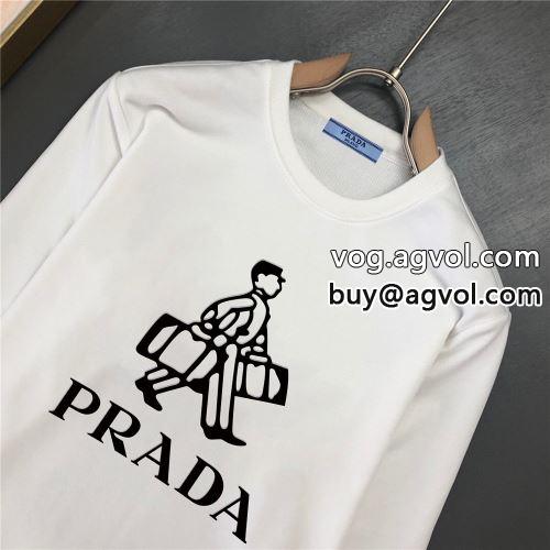 身体を保温できる パーカー PRADAコピー 3色可選 着心地よい 2022 プラダコピー-6