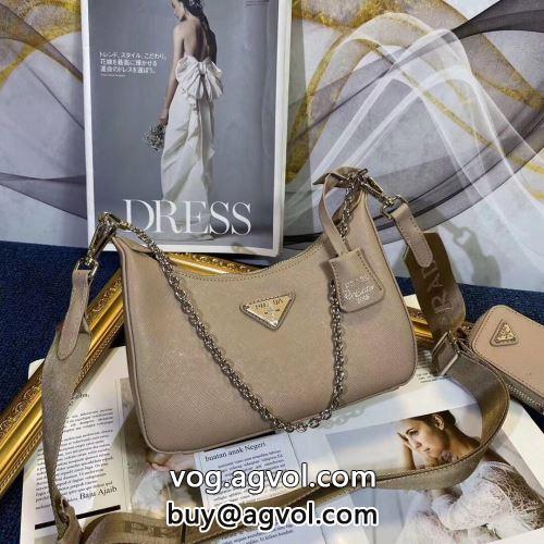 ショルダーバッグ 2022 多色可選 PRADAコピー バッグ プラダコピー  絶対オススメ♡-3