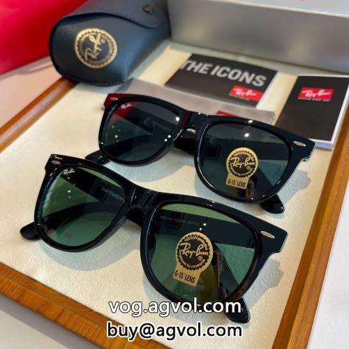 お洒落に魅せるレイバン 2022春夏 RAYBANコピーブランド メガネ サングラス 2色可選