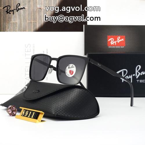存在感◎ レイバン RAYBANブランドコピー 2022春夏 メガネ サングラス 4色可選 人目を惹くデザイン 8911