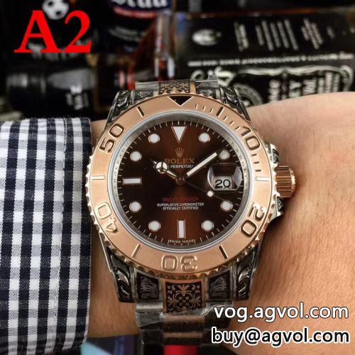 雑誌掲載アイテム 機械式（自動巻き）ムーブメント ロレックスコピー ウォッチ 2色可選 ROLEXコピー  2022