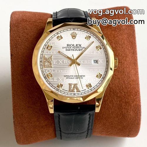 2色可選 牛革布地ベルト ウォッチ 変わらない人気を誇る 2022 ROLEXコピー ロレックスコピー