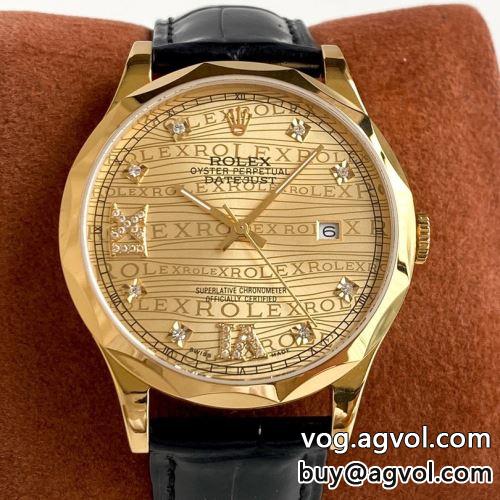 2色可選 牛革布地ベルト ウォッチ 変わらない人気を誇る 2022 ROLEXコピー ロレックスコピー