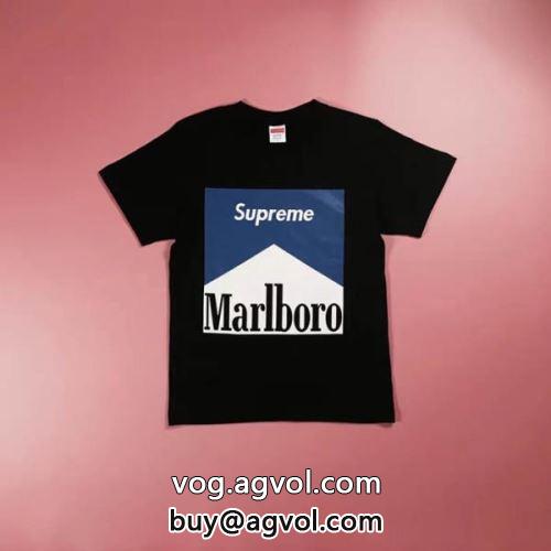 半袖Tシャツ 22SS Supreme X Marlboro 目玉商品 シュプリーム コピー SUPREMEコピー 2022 3色可選