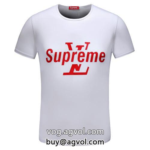 2022 半袖Tシャツ 最安値！SUPREMEコピー  大人キレイに仕立てる  シュプリーム コピー  2色可選 
