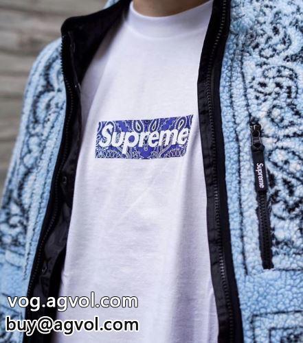 8色可選 Supreme Bandana Box Logo Tee 2022  半袖Tシャツ シュプリーム コピー SUPREMEコピー お洒落自在