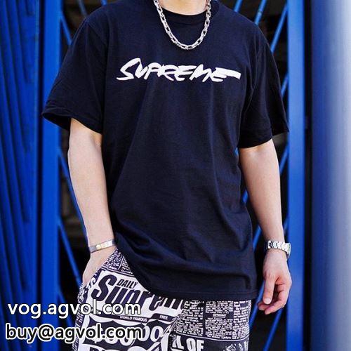 シュプリーム コピー 2022  4色可選 半袖Tシャツ SUPREMEコピー 大好評 SUPREME FW20 FUTURA LOGO TEE