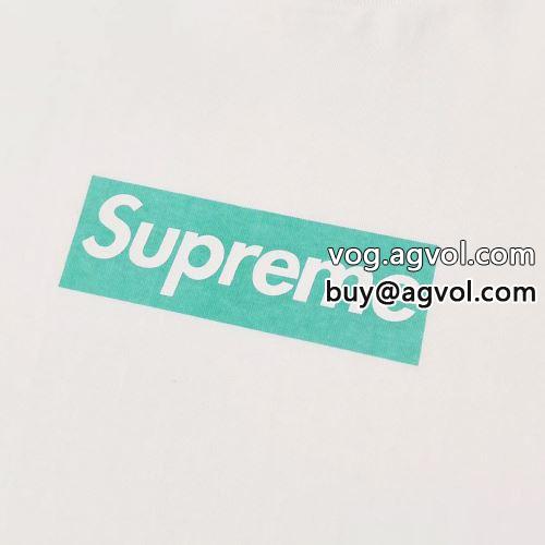 半袖Tシャツ 強い魅力を感じる一枚  シュプリーム コピー SUPREMEコピー 2022  Supreme x Tiffany 21FW  半袖Tシャツ