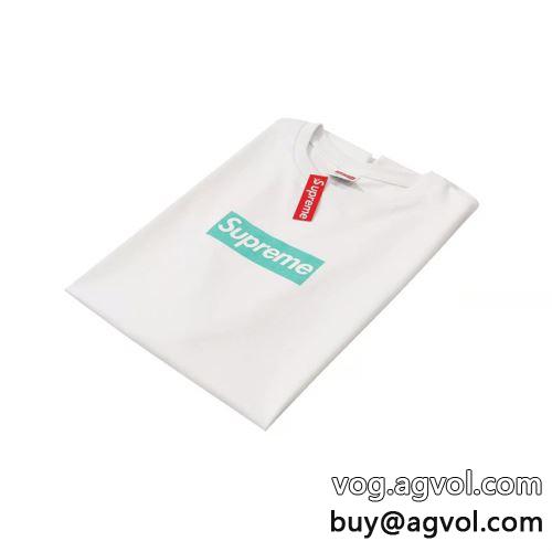 半袖Tシャツ 強い魅力を感じる一枚  シュプリーム コピー SUPREMEコピー 2022  Supreme x Tiffany 21FW  半袖Tシャツ