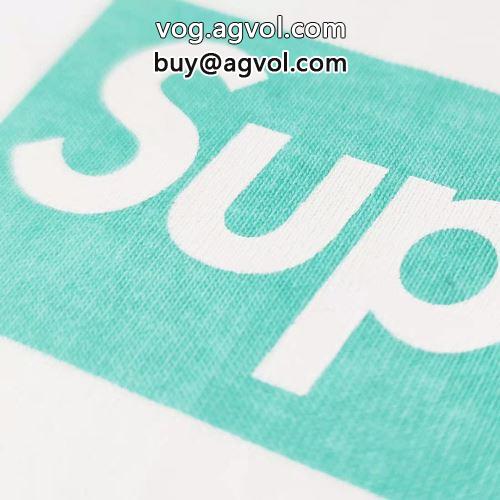 半袖Tシャツ 強い魅力を感じる一枚  シュプリーム コピー SUPREMEコピー 2022  Supreme x Tiffany 21FW  半袖Tシャツ