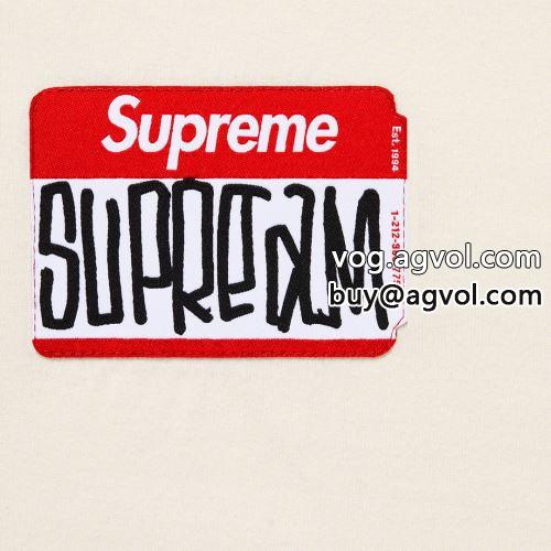 大人っぼい シュプリーム コピー SUPREMEコピー Supreme Gonz Nametag SS Top2022  3色可選 半袖Tシャツ