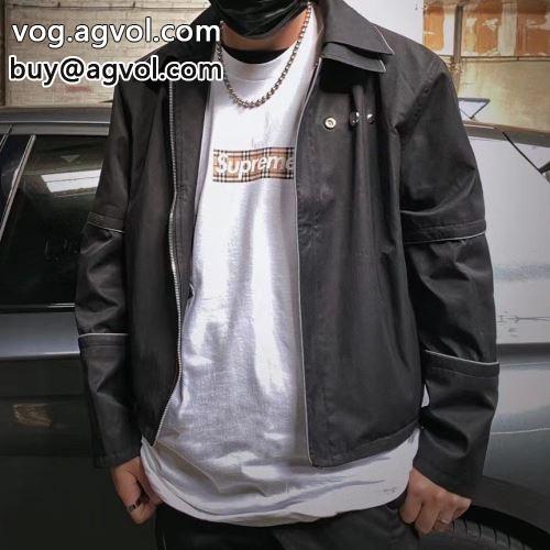 2022 愛らしさ抜群 2色可選 Supreme 22SS Burberry Box Logo Tee BBR シュプリーム コピー！ SUPREMEコピー 半袖Tシャツ
