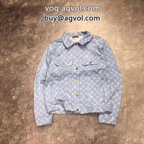 LV＋supreme デニムジャケット 2022 シュプリーム コピー  大人の個性を。 SUPREMEコピー