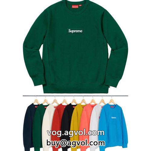 【大人気】定番商品 SUPREMEコピー 5色可選 パーカー シュプリーム コピー Supreme box logo crewneck 2022 