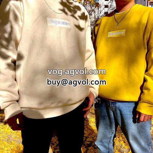 【大人気】定番商品 SUPREMEコピー 5色可選 パーカー シュプリーム コピー Supreme box logo crewneck 2022