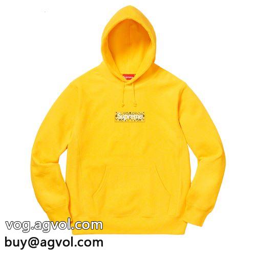 8色可選 2022 パーカー シュプリーム コピー 入手困難 SUPREME Bandana Box Logo Hooded Sweatshirt SUPREMEコピー