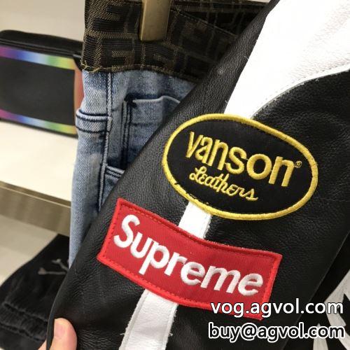 ブルゾン 上質 SUPREMEコピー 2色可選 2022 Vanson Leather BonesJacket シュプリーム コピー