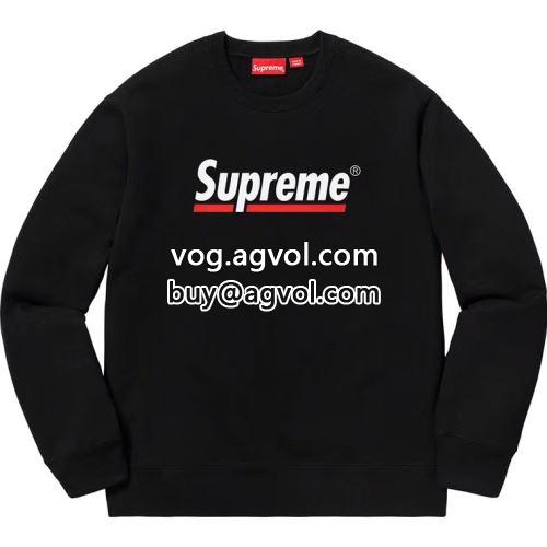 パーカー シュプリーム コピー セール Supreme Underline Crewneck SUPREMEコピー 4色可選 2022 